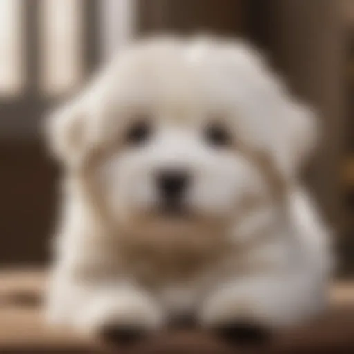 Elegant Coton de Tulear Puppy