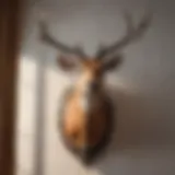 Elegant Deer Head Sculpture