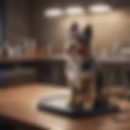 Elegant Dog Grooming Table