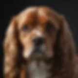 Elegant King Charles Cocker Spaniel Mix