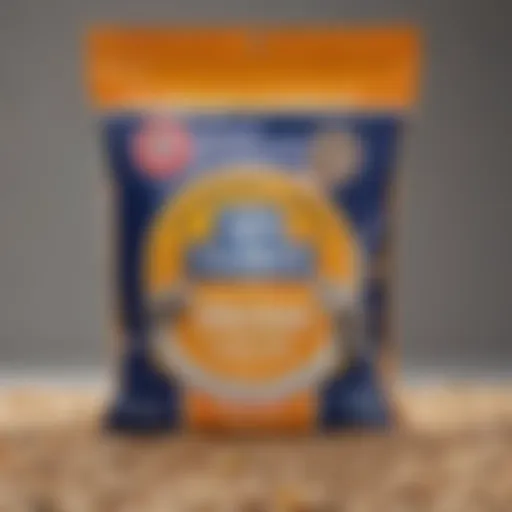 Elegant packaging of Arm and Hammer Platinum Clump and Seal cat litter