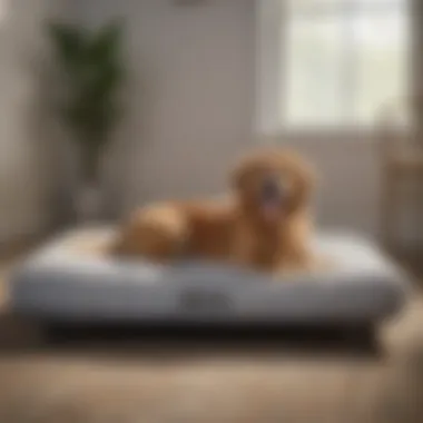 Elevated Cooling Dog Bed with Orthopedic Support