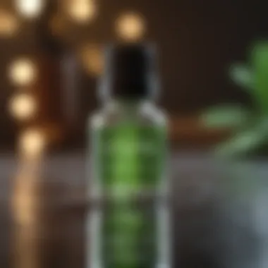 Decorative Essential Oils Essential oils for mosquito control in decorative glass bottles