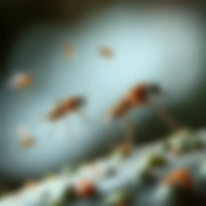 Gnat Life Cycle Illustration of the gnat life cycle