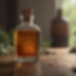 Aromatic Mixture in Glass Bottle