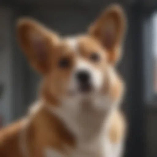 Enigmatic Elegance of a Female Corgi