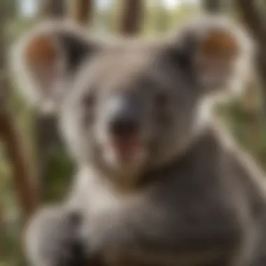 Koala conservation efforts in action