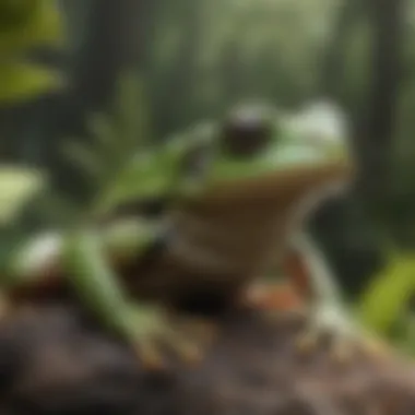 Enigmatic Tree Frog Vocalization