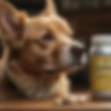 A pet owner reviewing feedback on Pethonesty products.