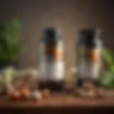 Ingredients of Pethonesty hip and joint supplements displayed elegantly.