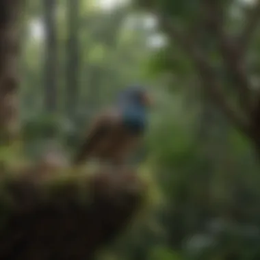 Citizen scientists engaging in bird monitoring activities