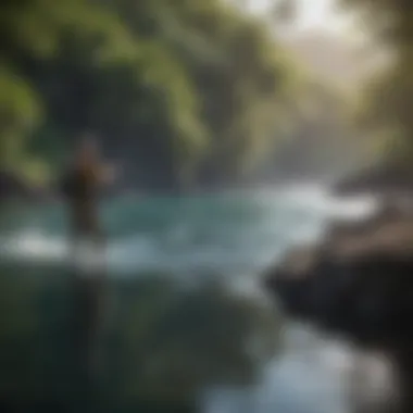 Fishing Experience in Kona Anglers excitedly catching fish in Kona's pristine waters