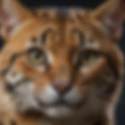 Exquisite Asian leopard cat patterns