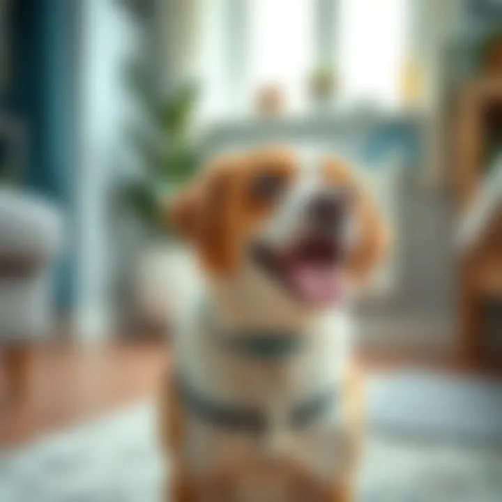 Pet enjoying a clean and fresh living space