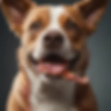 Bacon Infusion for Dental Delight Dog with toothpaste in bacon flavor