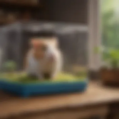 Environmentally-Conscious Design Innovative eco-friendly hamster cage
