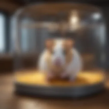 Sleek and Stylish Habitat Modern minimalist hamster cage