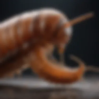 Mealworm Pupa Mealworm pupa in a stage of metamorphosis