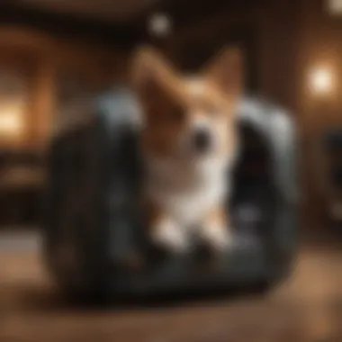 Luxurious Dog Carrier for Pet Travel Luxurious and spacious FAA approved dog carrier for pet travel