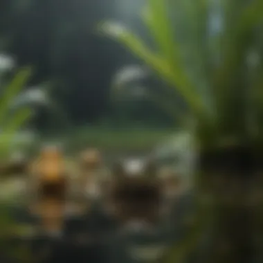 Pond Dynamics Transformation of tadpoles into frogs in a pond