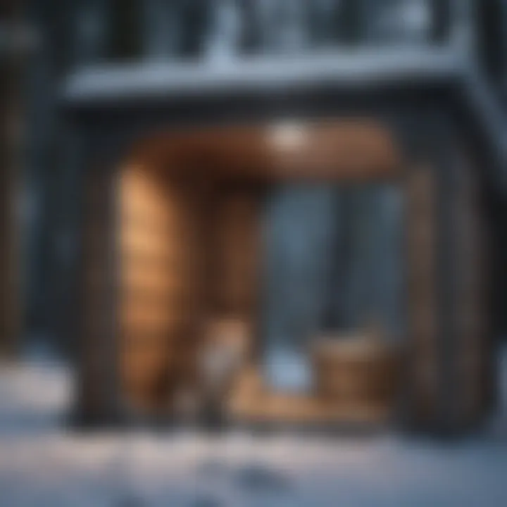 Comparison of different heated shelter designs