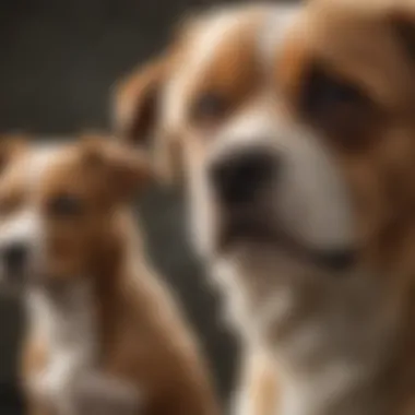 Diverse Hypoallergenic Dog Breeds A variety of hypoallergenic dog breeds gathered together.