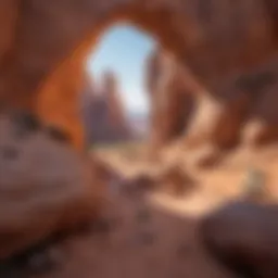 Mesmerizing Rock Formations in Arches