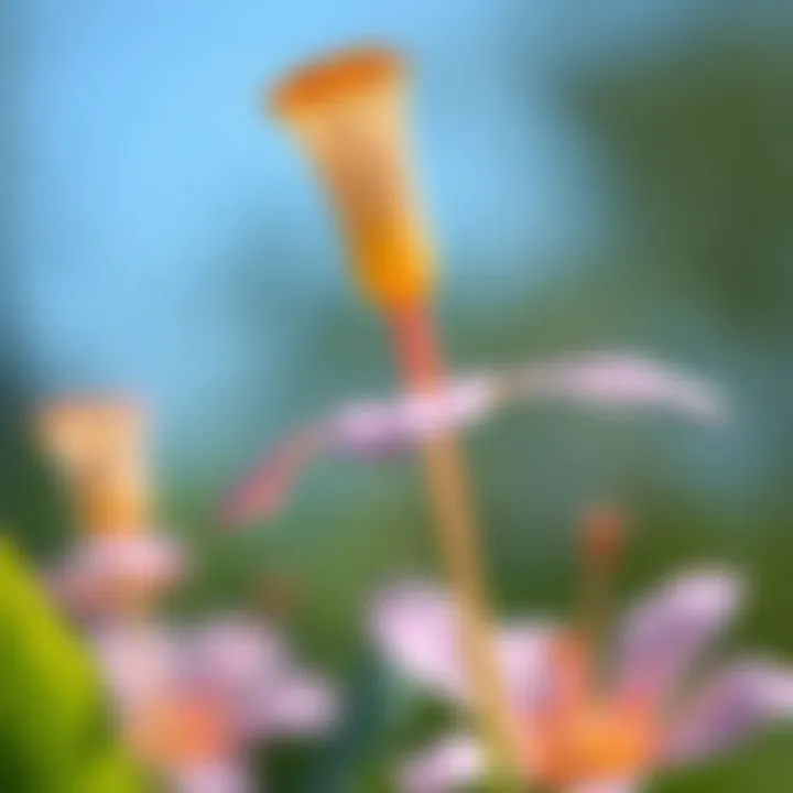 Endemic Flower Species of Florida Close-up of a unique flower species endemic to Florida's ecosystems