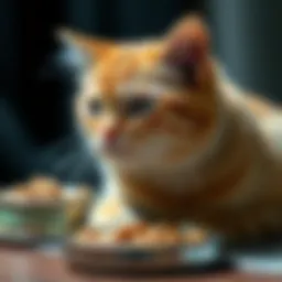 Nutritional analysis of canned cat food