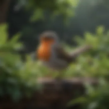 Botanical Aromatics for Bird Repellent Aromatic herbs in a garden