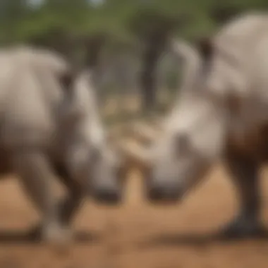 Diverse group of conservationists strategizing ways to protect northern white rhinos