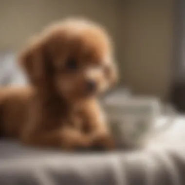 Teacup Poodle Playful Interaction