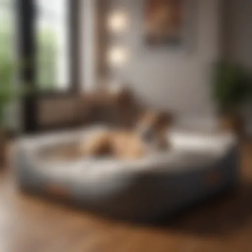 Stylish and Comfortable Flat Dog Bed