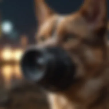 A sleek pet camera with night vision capability