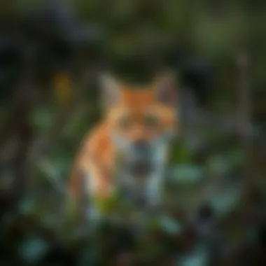 Climate Change and Habitat Loss Impact of climate change on caracal habitats, with visual representation of shrinking environments
