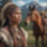 Blackfoot Indian traditional attire showcasing cultural heritage