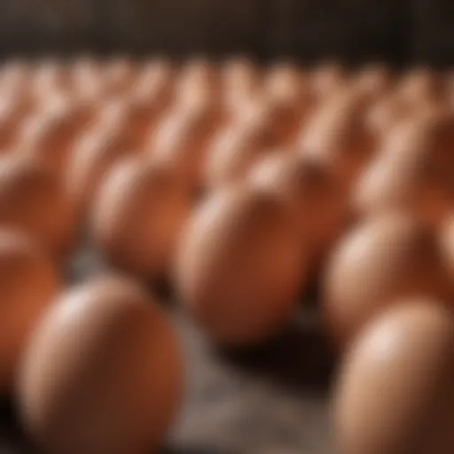 Illustration of Fertile Chicken Egg Selection