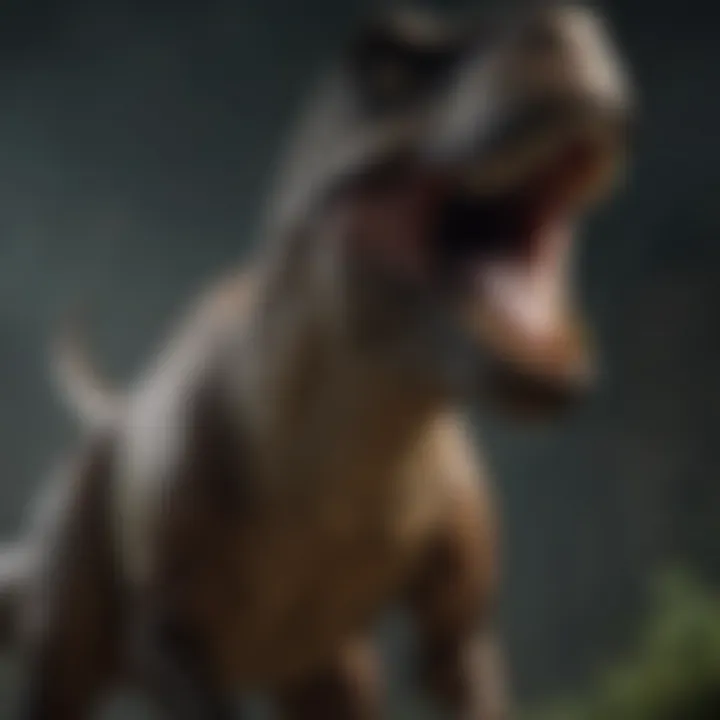 Fierce T. Rex Roaring