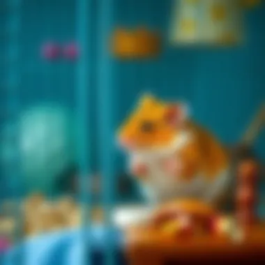 Essential Accessories in a Hamster Cage Essential accessories in a hamster cage