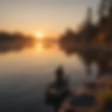 Fisherman's Sunset Silhouette