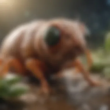 Understanding Flea Life Cycle Illustration of flea life cycle