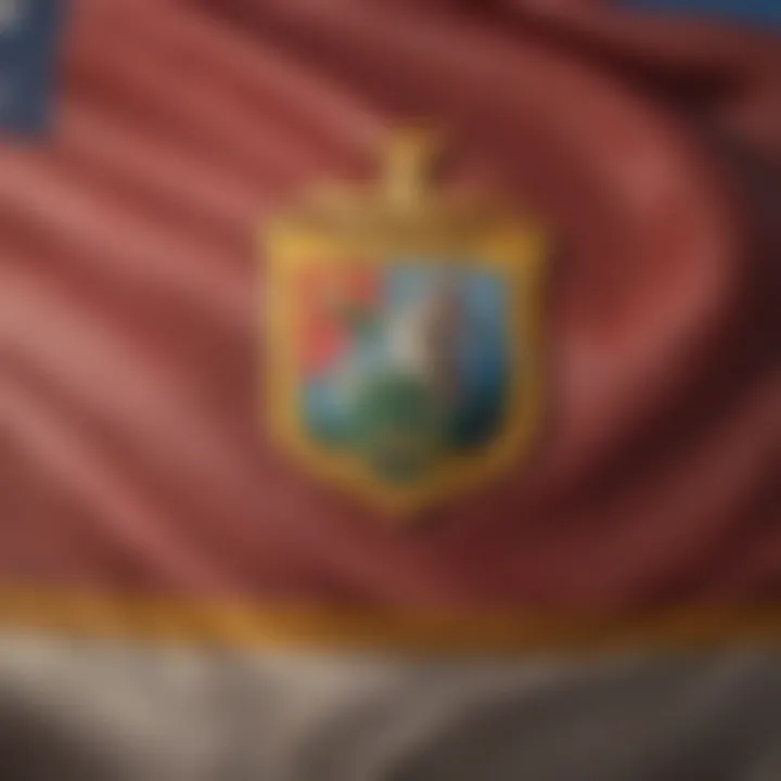 Creative representation of the unique heritage reflected in the Florida State flag