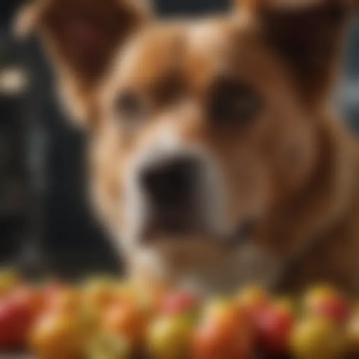 Fruits and vegetables that are harmful to canine health