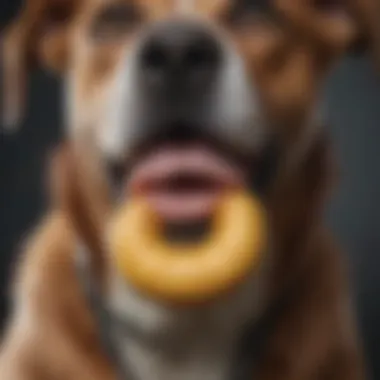Foreign Object Stuck in Dog's Throat