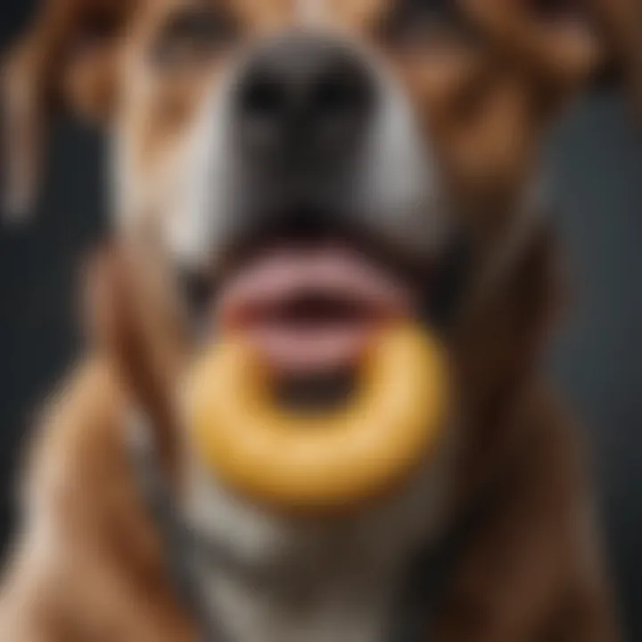 Foreign Object Stuck in Dog's Throat