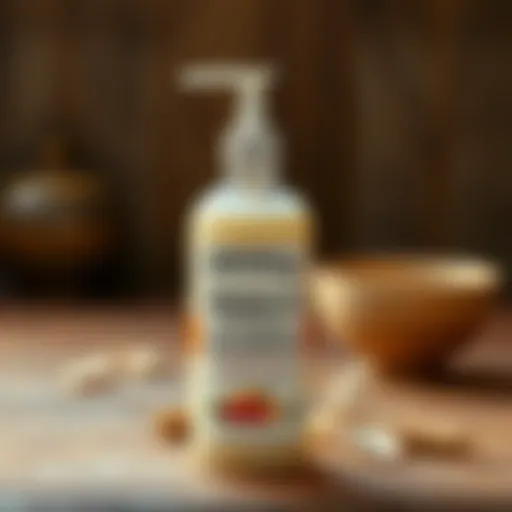 Frisco Oatmeal Shampoo Bottle Bottle of Frisco Oatmeal Shampoo with natural ingredients