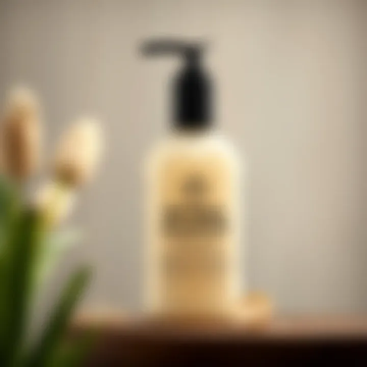 Product Profile of Frisco Oatmeal Shampoo Detailed view of Frisco oatmeal shampoo bottle