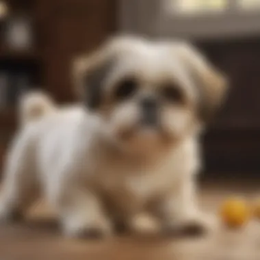 Shih Tzu Playful Interactions