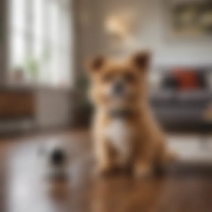 Sleek Design of Furbo Add-On Camera Enhancing Pet Interactions