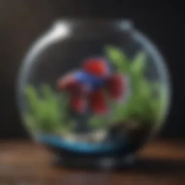 Futuristic Orb Betta Fish Bowl